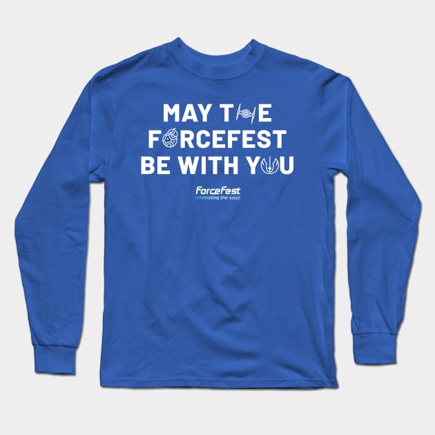 May The ForceFest Icons Long Sleeve T-Shirt by Skywalking Through Neverland